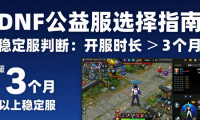 dnf公益服发布网：新手怎么找稳定服？哪个版本好玩不踩坑