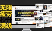 警惕DNF公益服发布网 私服背后的风险与陷阱