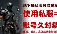 地下城私服真的能玩吗 揭秘背后的惊人风险